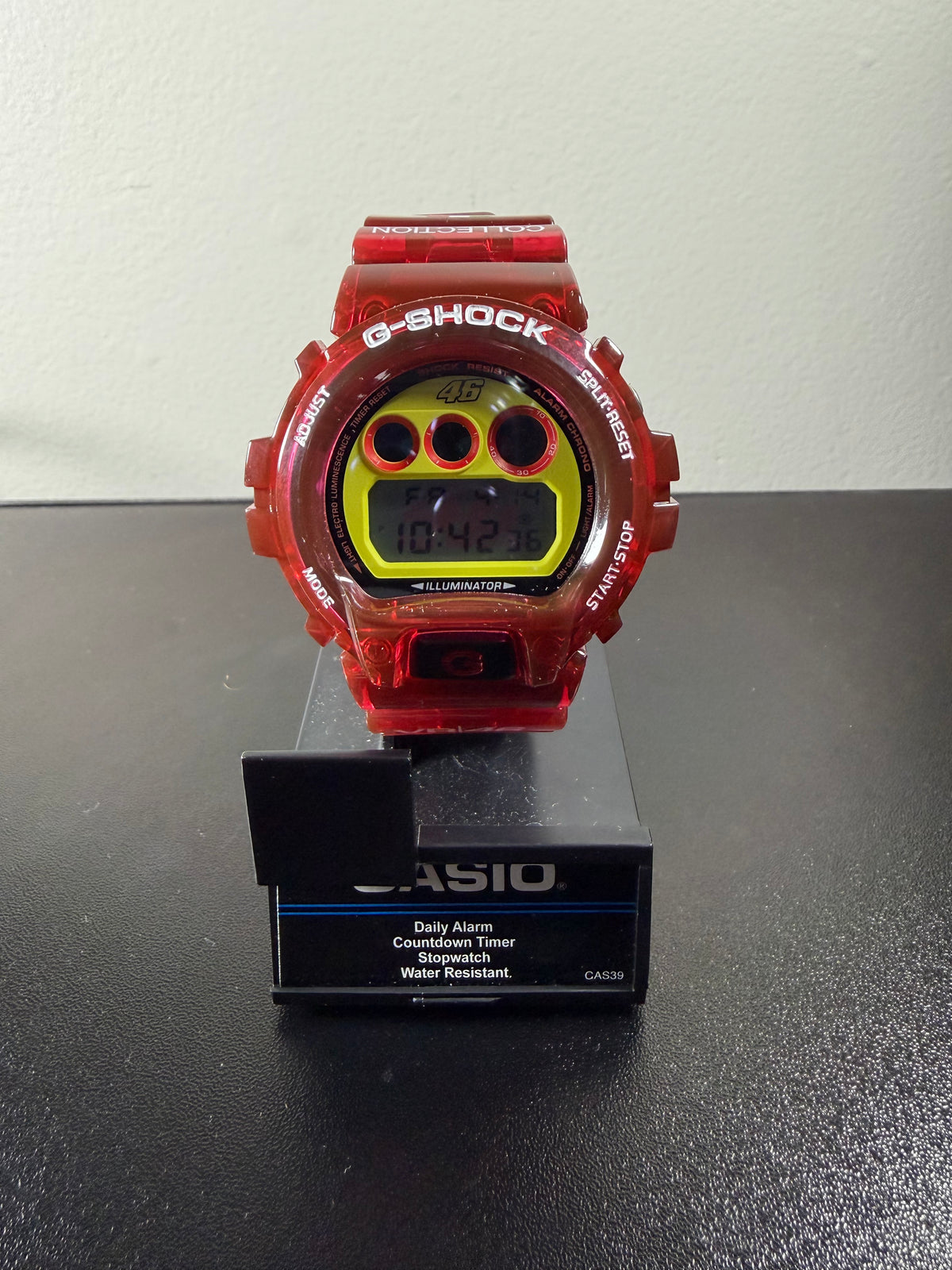 🌟 G-SHOCK DW-6900 - TRANSLUCENT RED ❤️