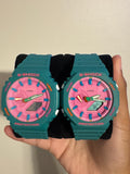 Teal and Pink Ga 2100
