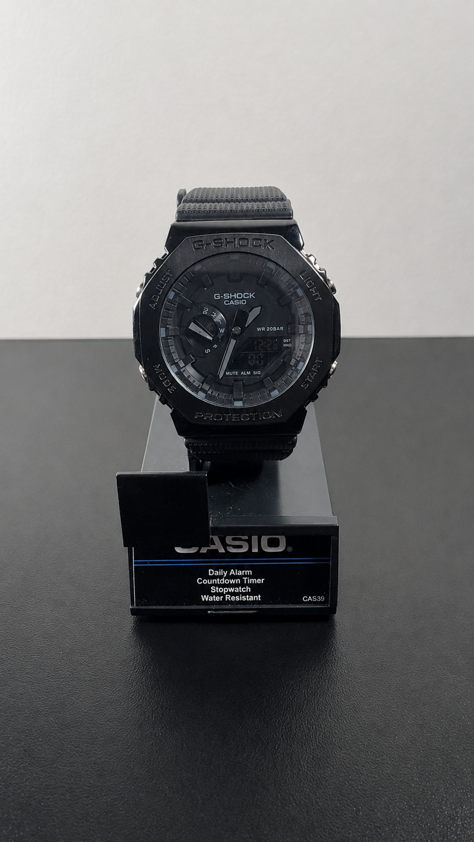 Black w metal bezel