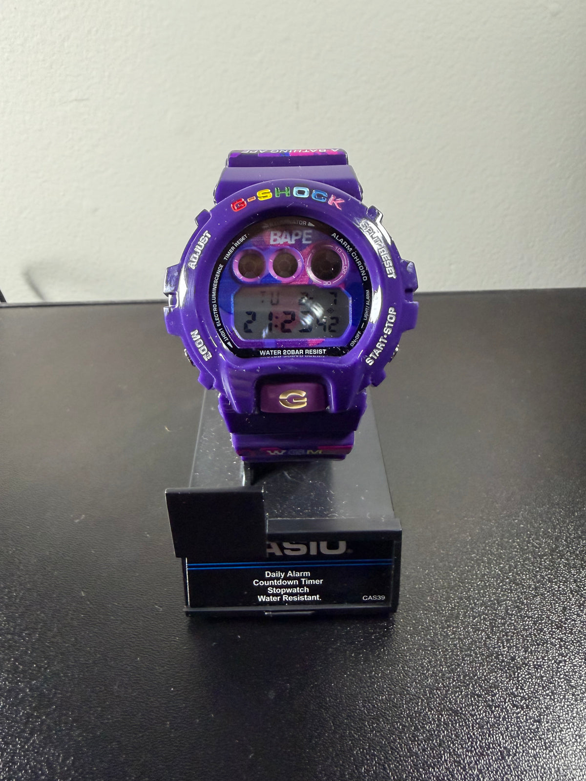 🌟 BAPE x G-SHOCK DW-6900 - PURPLE 💜