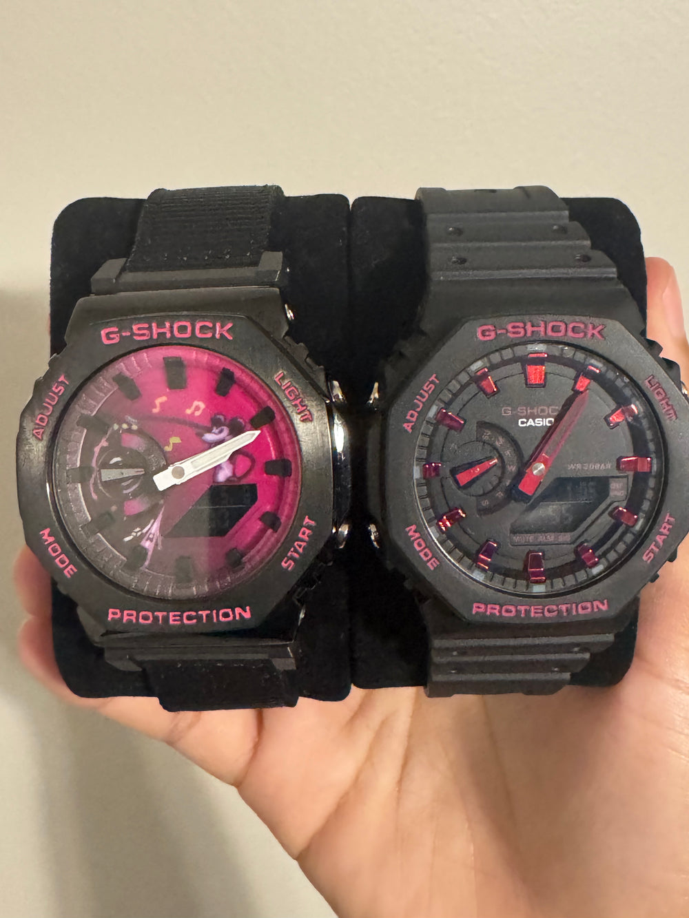 G-Shock GA-2100 Duo - Minnie Mouse & Black Pink
