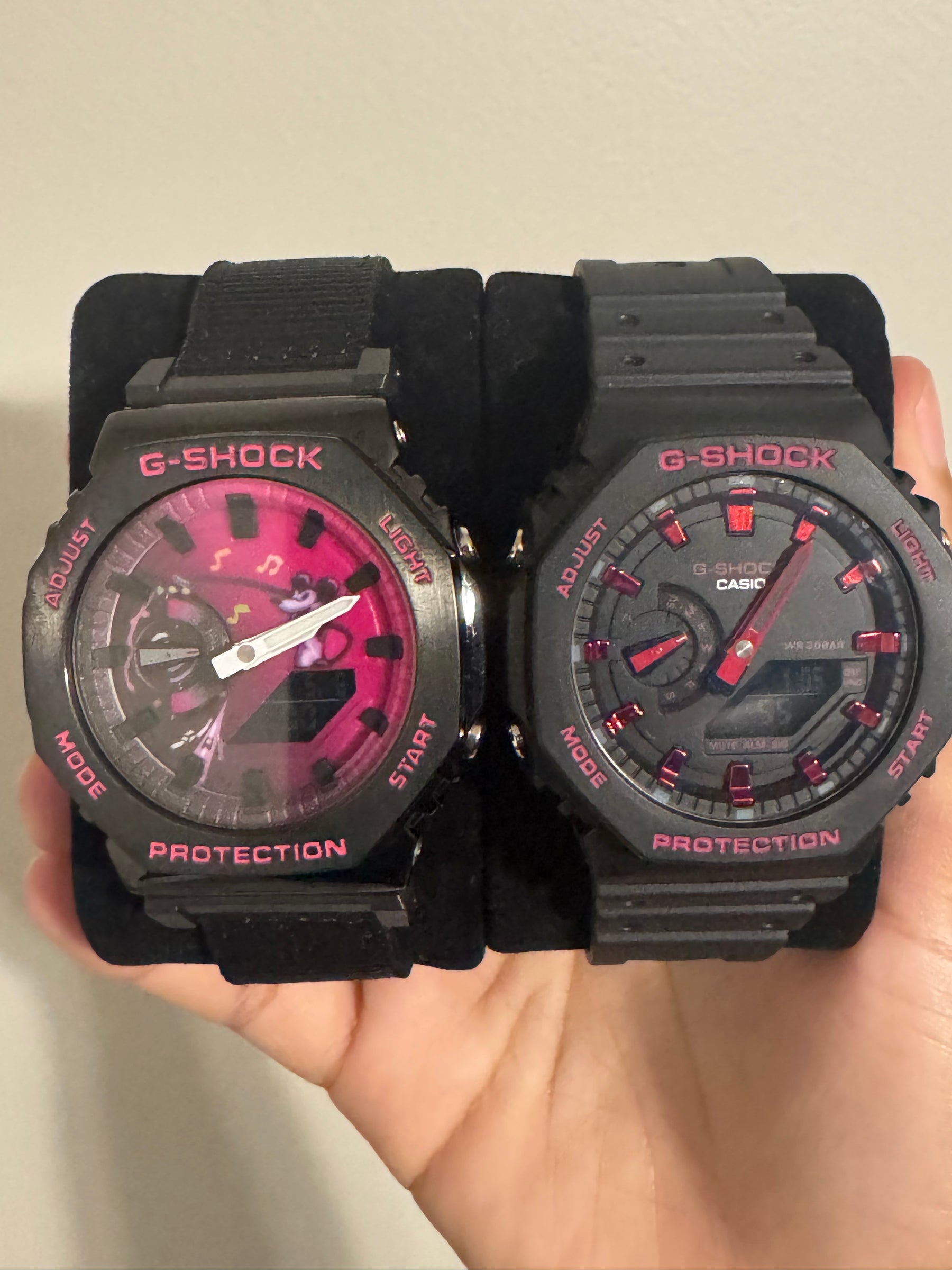 G-Shock GA-2100 Duo - Minnie Mouse & Black Pink