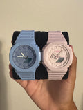 G-SHOCK GA-2100 PASTEL DUO - BLUE & PINK