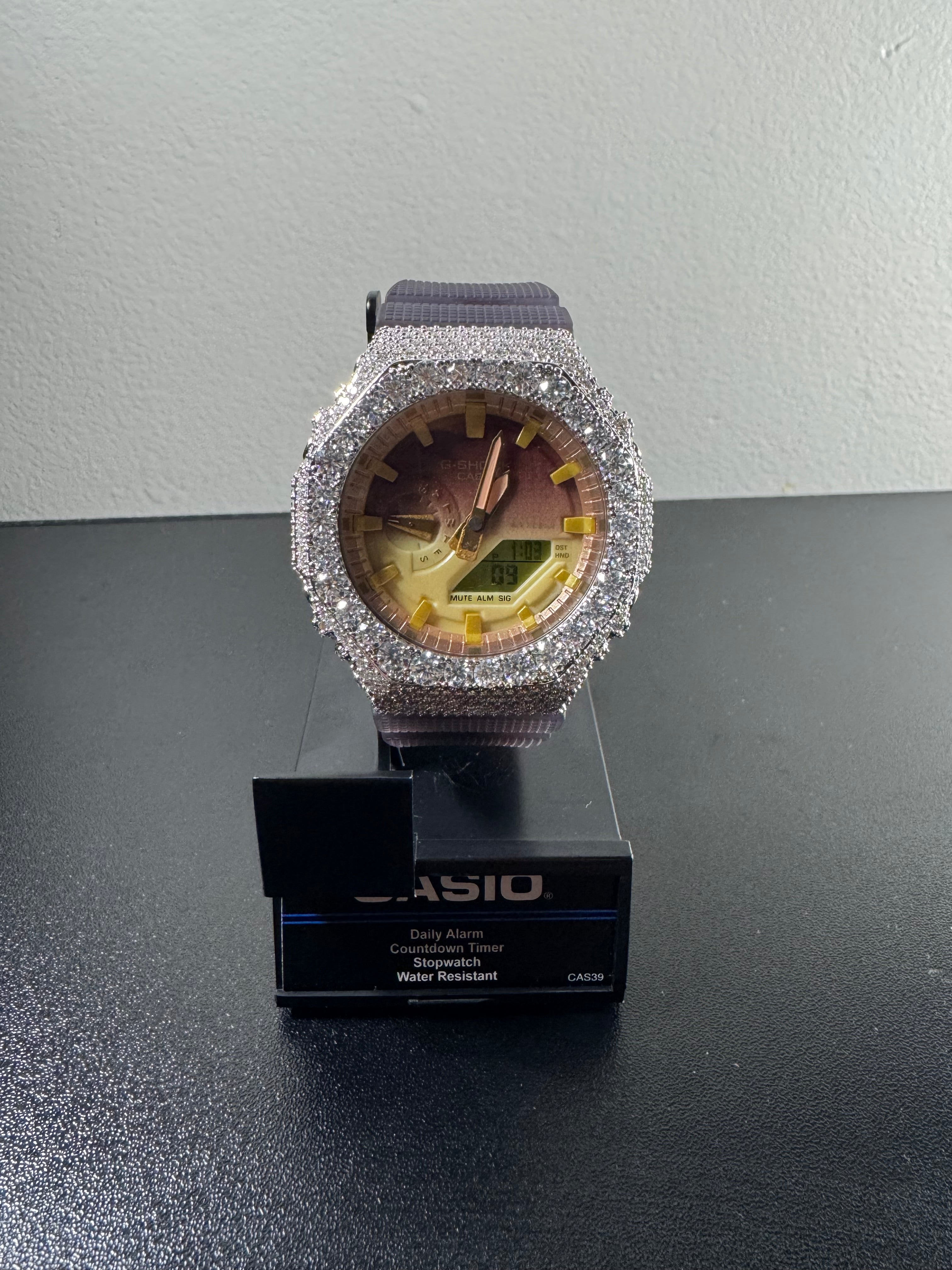 Sunset Iced G Shock