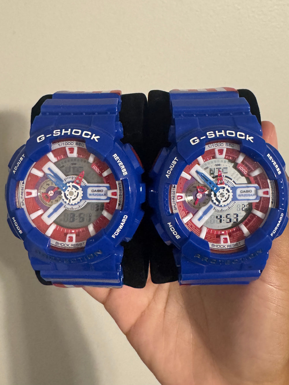 G-Shock GA-110 Captain America Duo