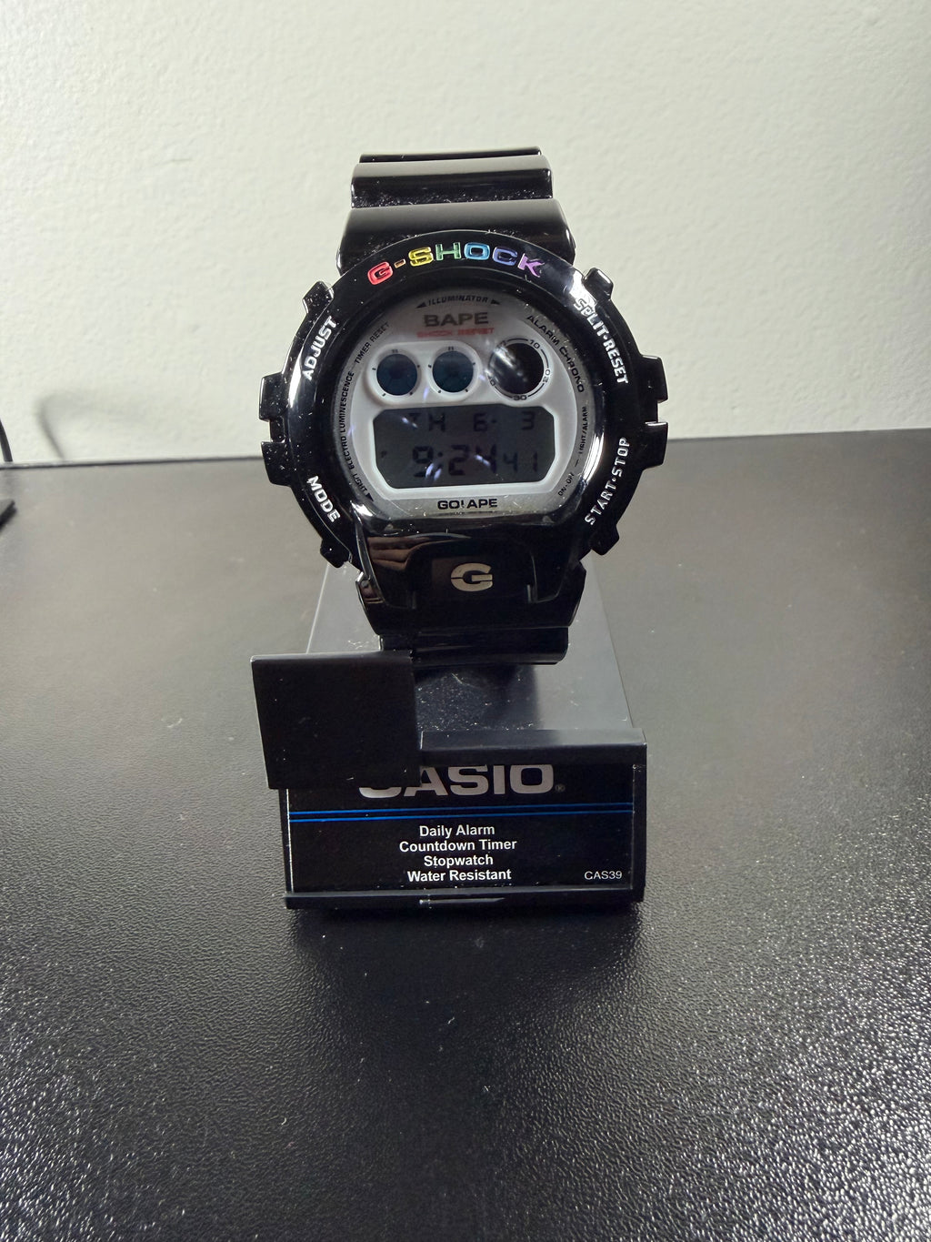 🌟 BAPE x G-SHOCK DW-6900 - BLACK 🖤