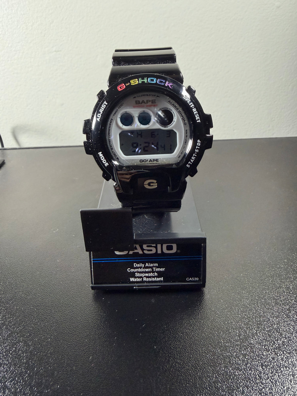 🌟 BAPE x G-SHOCK DW-6900 - BLACK 🖤