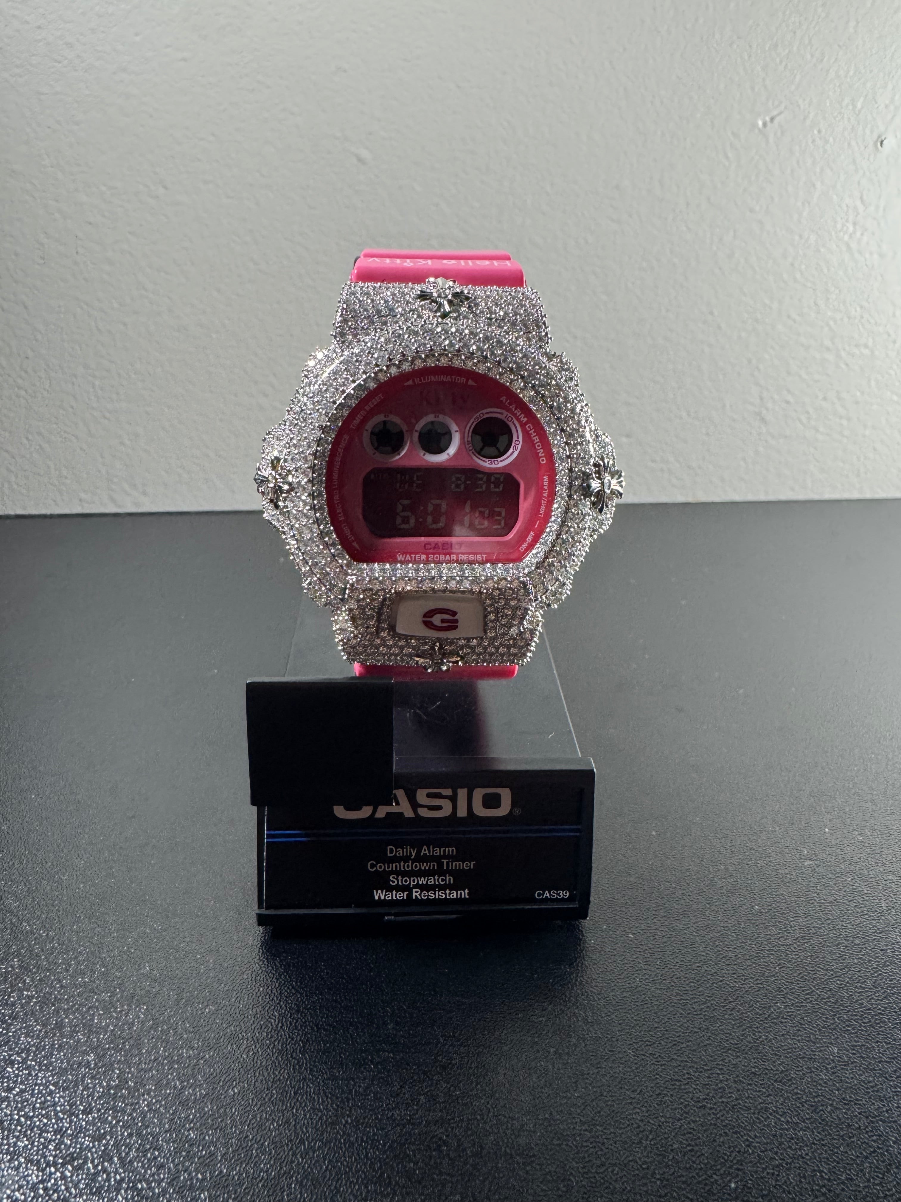 Chrome Heart x Hello Kitty Iced G Shock