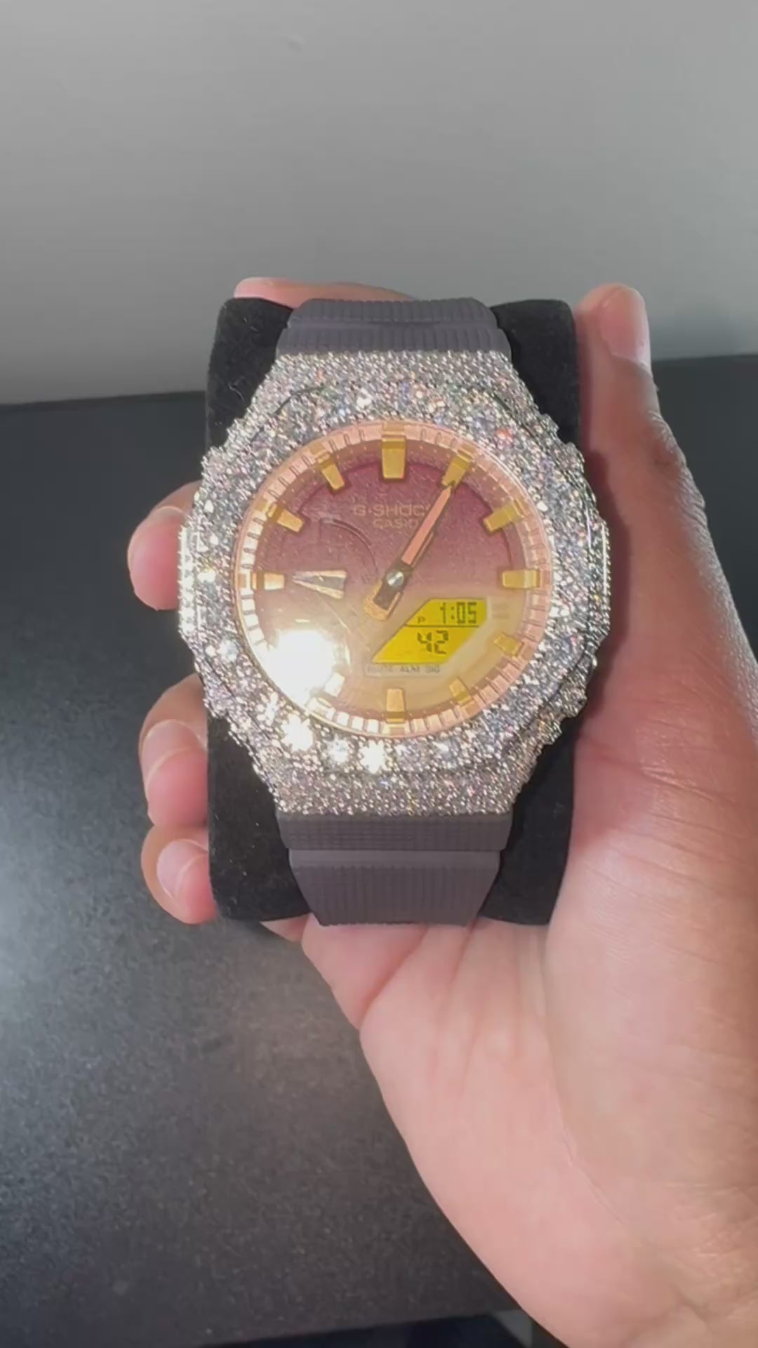 Sunset Iced G Shock