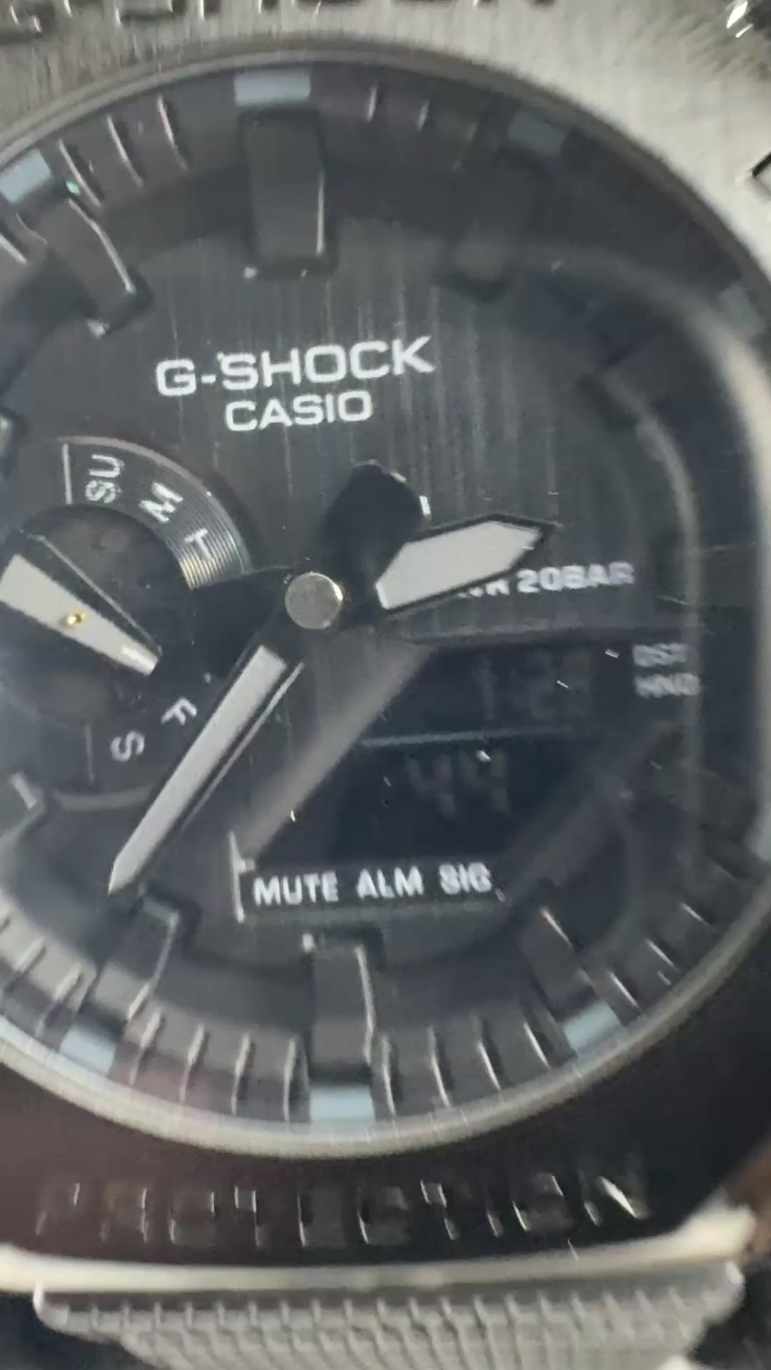 Black w metal bezel