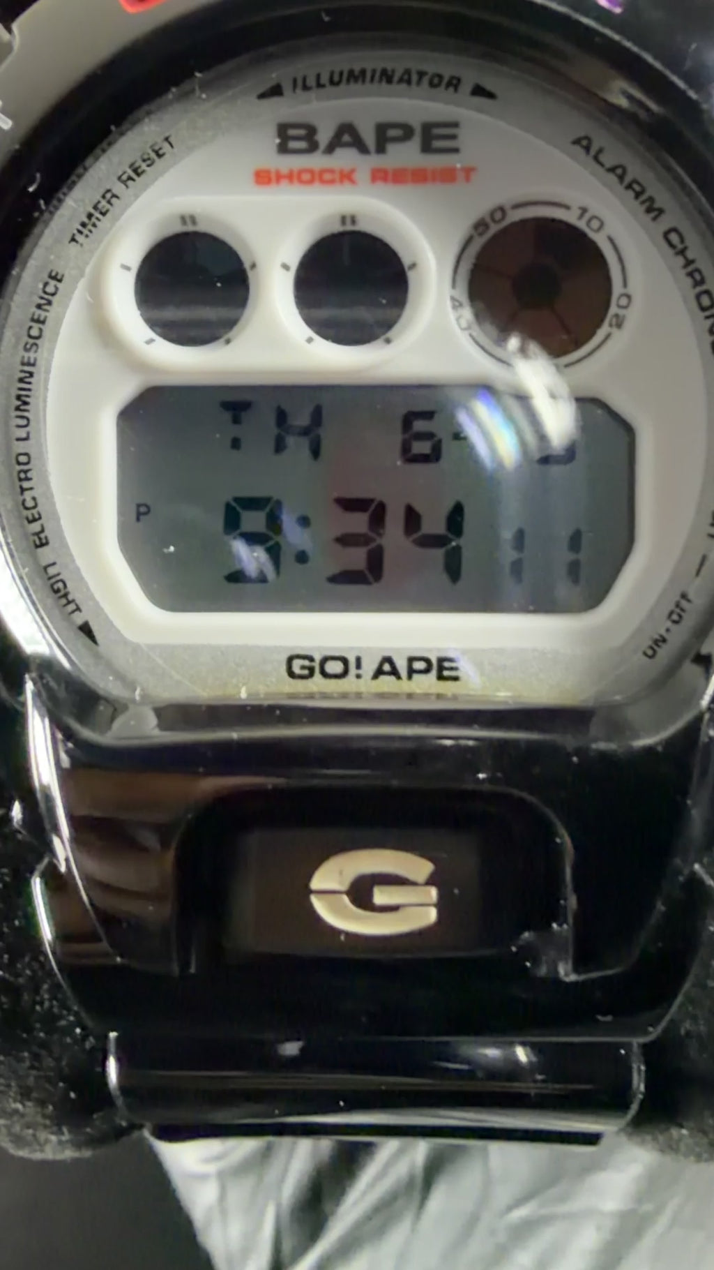 🌟 BAPE x G-SHOCK DW-6900 - BLACK 🖤